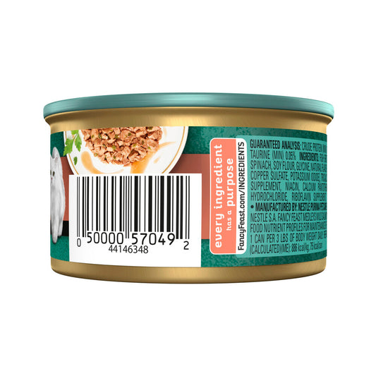 Fancy Feast Medleys Wild Salmon Florentine Cat Food - 85g