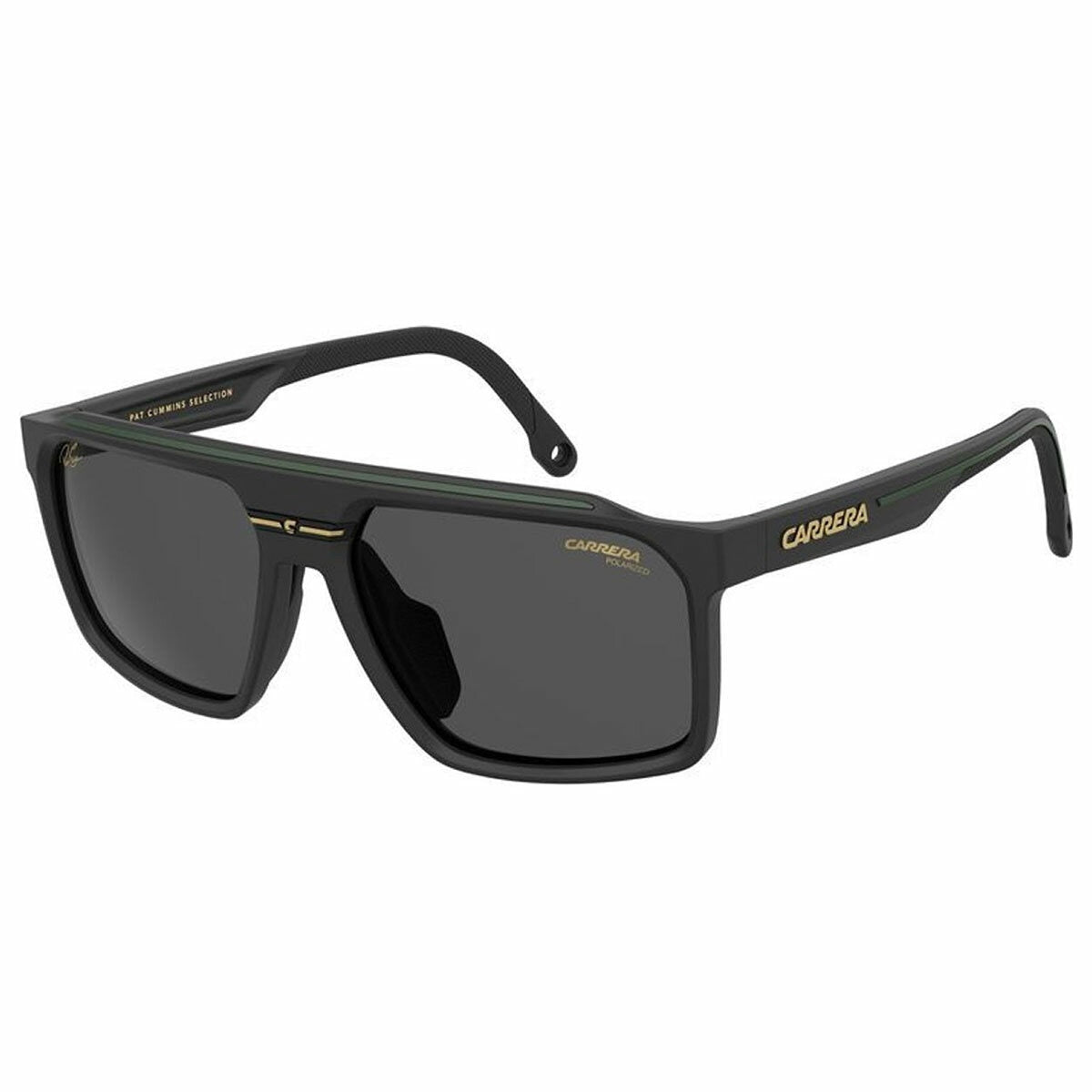 Carrera Sport 04/Pat Polarised Sunglasses Black Rectangular