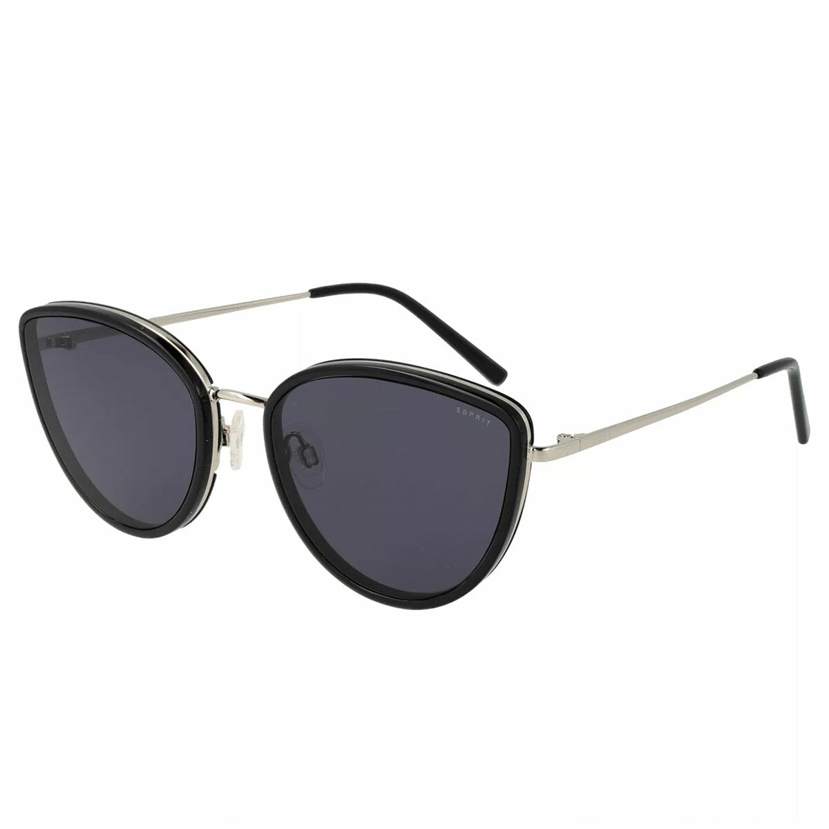 Esprit ET39208 538 Women's Cat Eye Sunglasses Black Stainless Steel