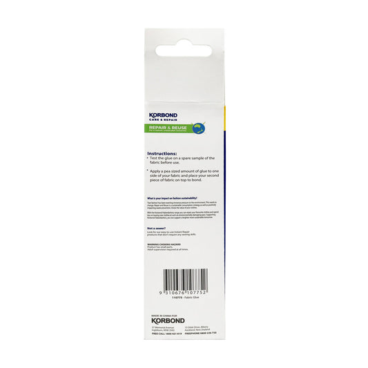 Korbond Fabric Glue - 1 pack