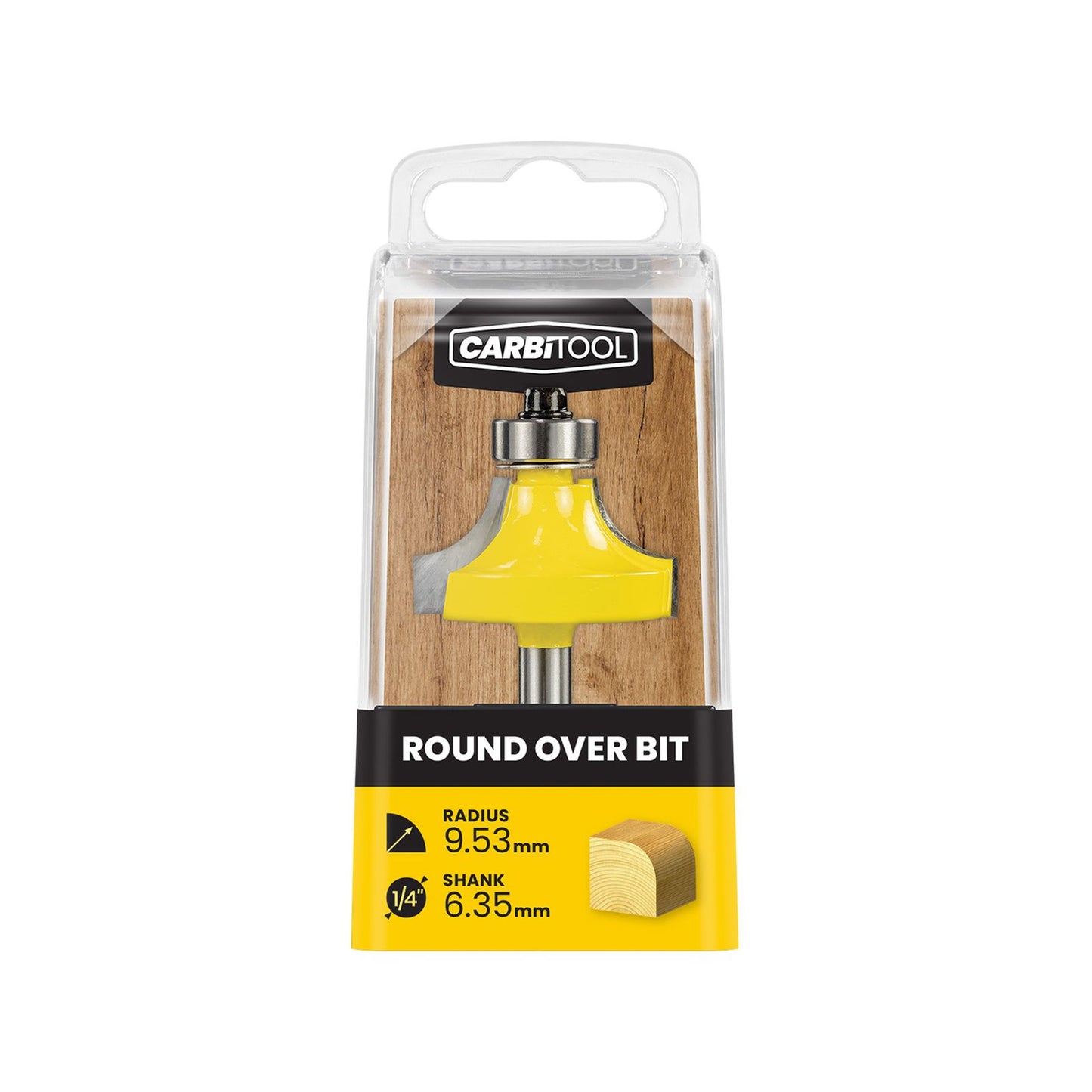 Carbitool Rad Router Bit - 9.53mm