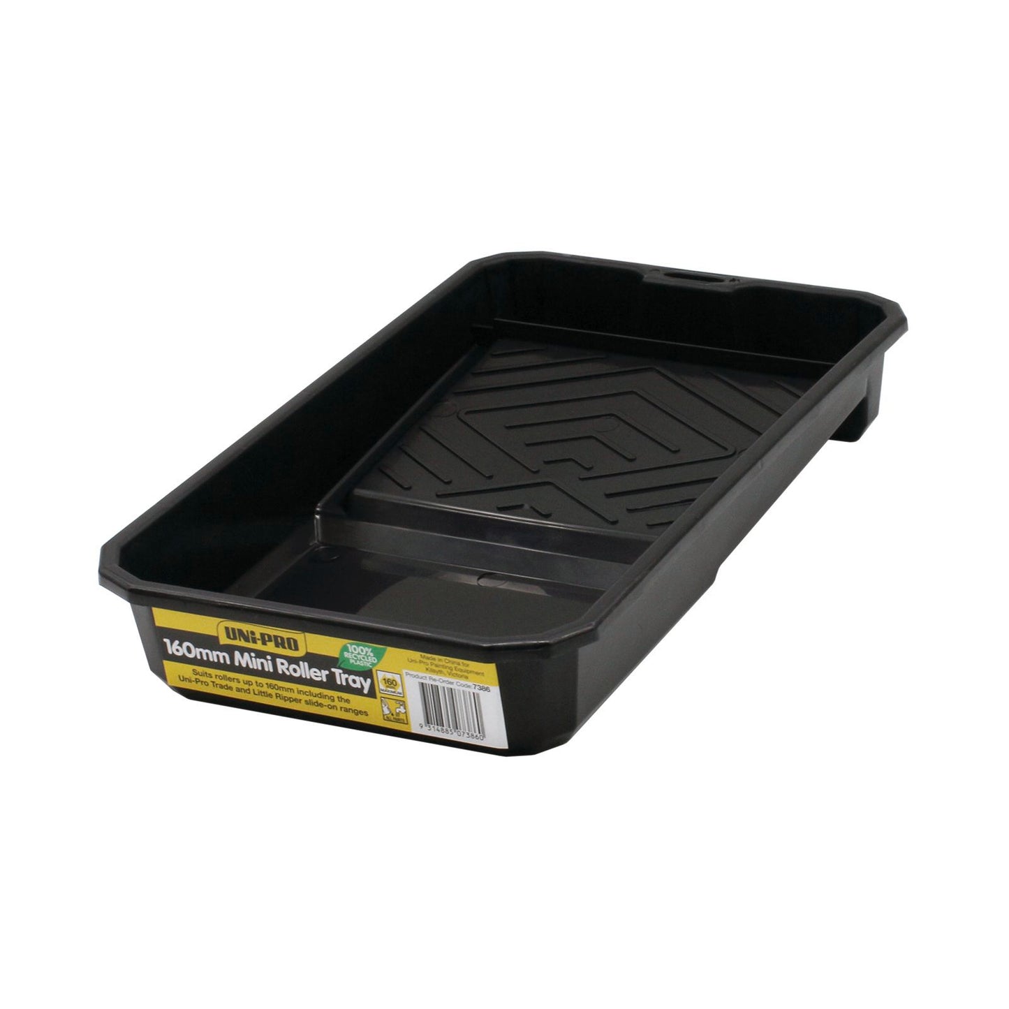 UNi-PRO Plastic Paint Tray - 160mm