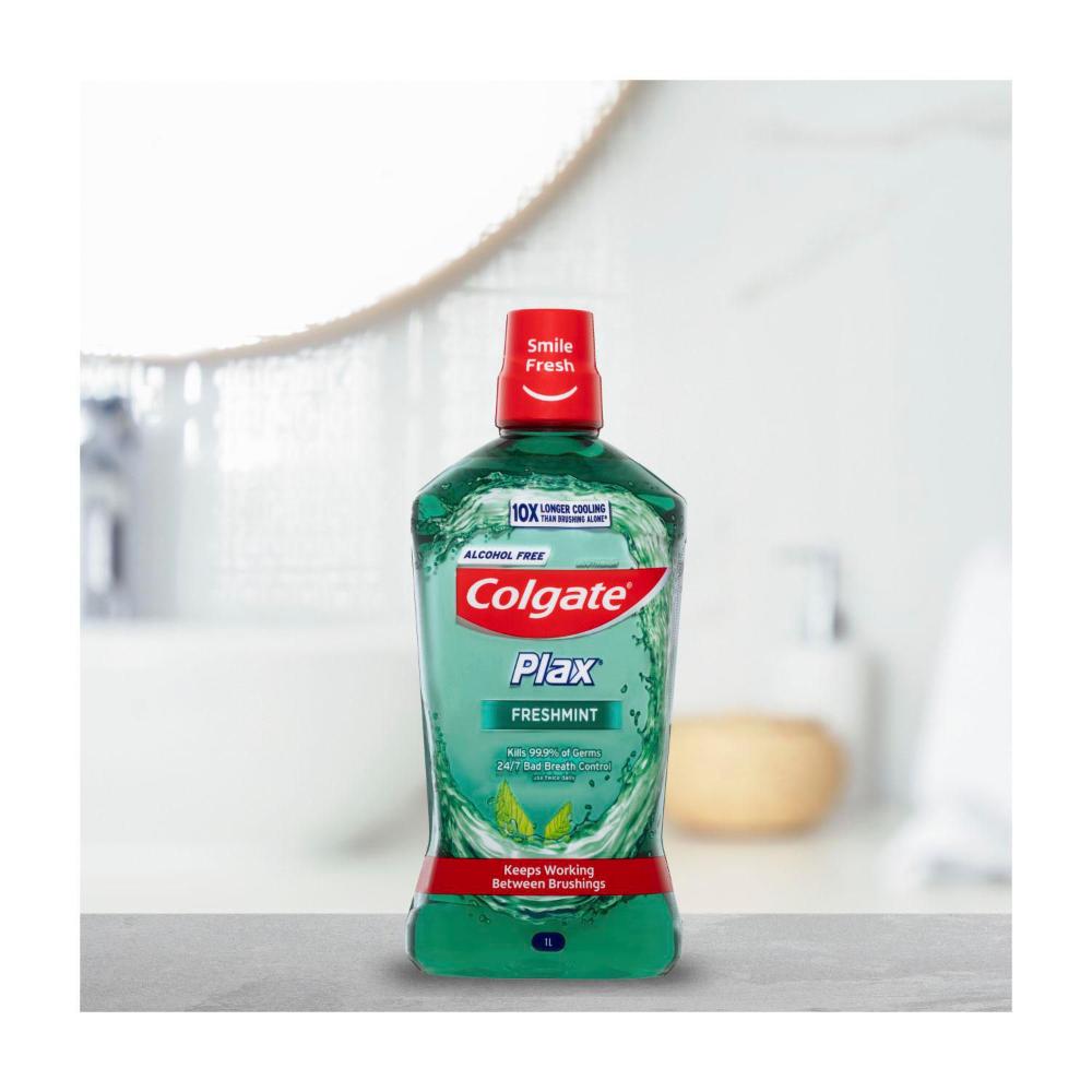 Colgate Plax Fresh Mint Mouth Wash - 1L