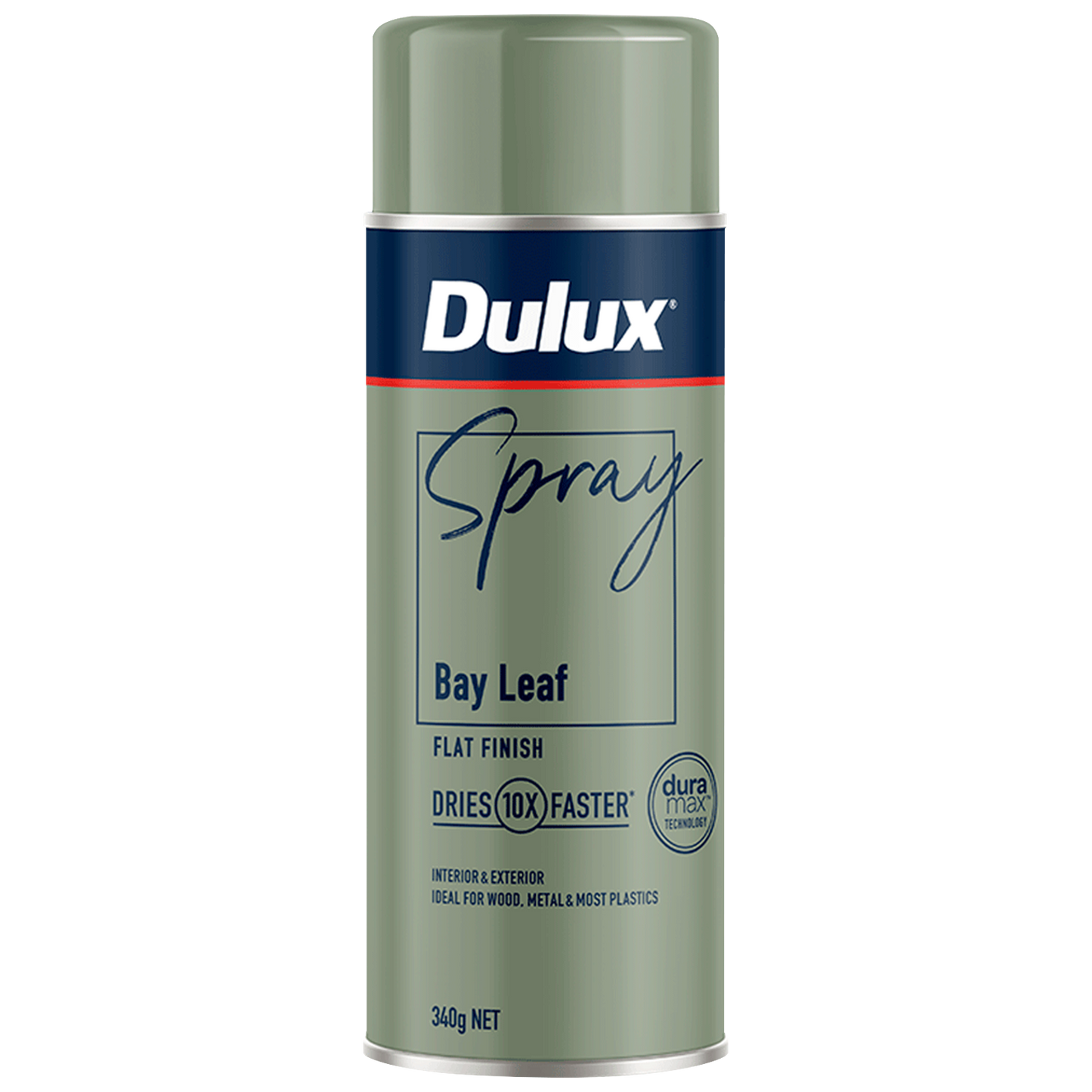 Dulux Bay Leaf Flat Spray Paint - 340g