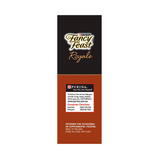 Fancy Feast Royale Broths Tuna Surimi & Prawn Cat Food 4x40g - 4 pack