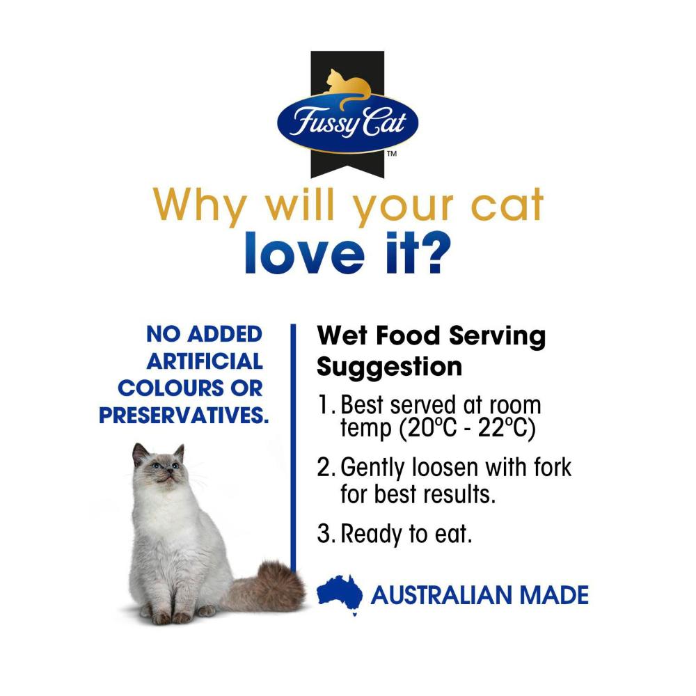 Fussy Cat Grainfree Chicken Mince Cat Food - 400g