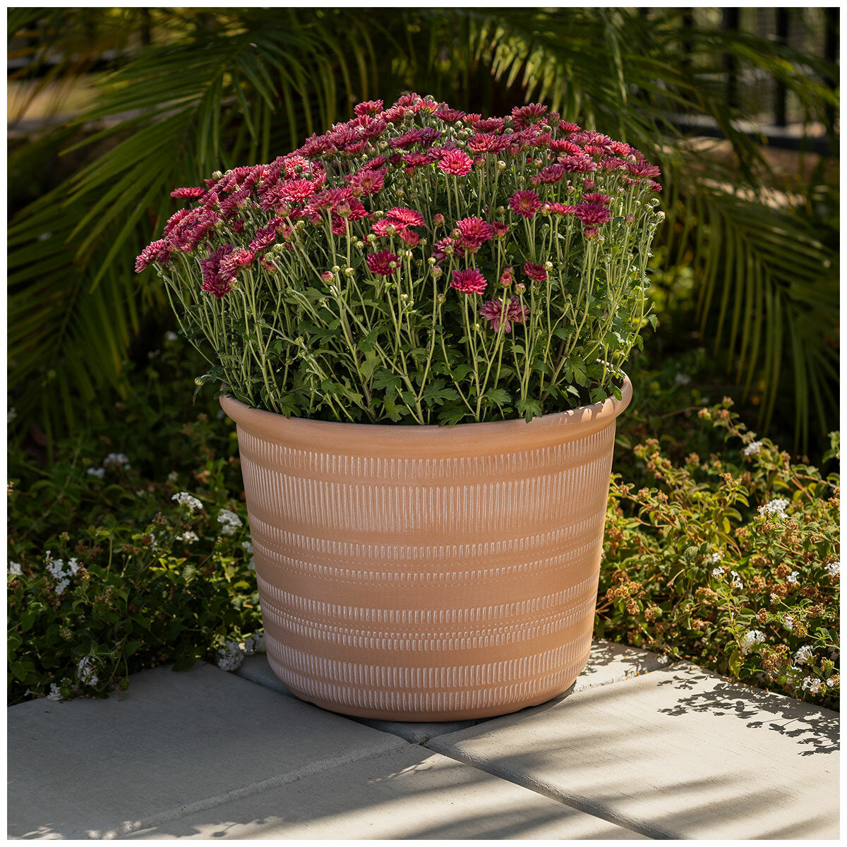 Trendspot Forum Planters Terracotta Weather Resistant Pp 3 Pack 14.4in