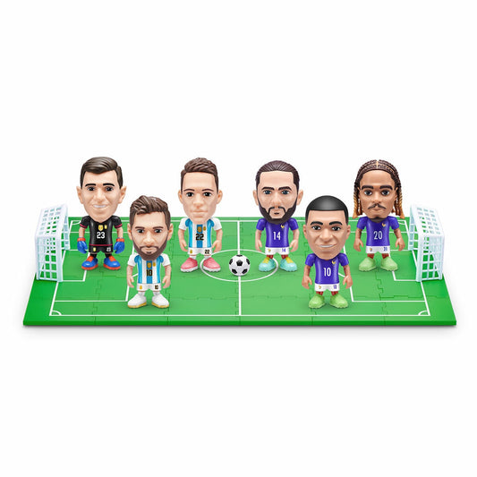 Zuru Fifa World Cup 2026 Ballers Collectible Black/Blue Pitch 4 Pack