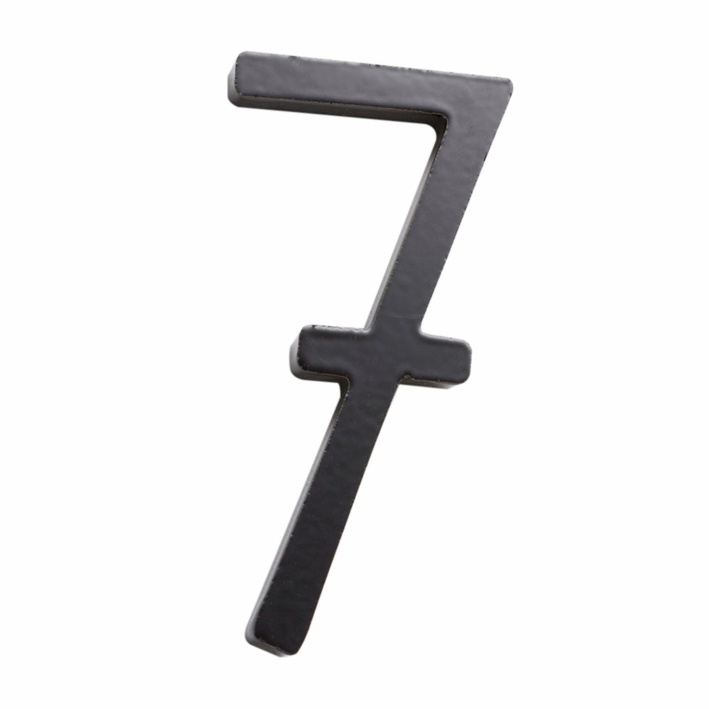 Sandleford House Number 7 - 75mm - Black
