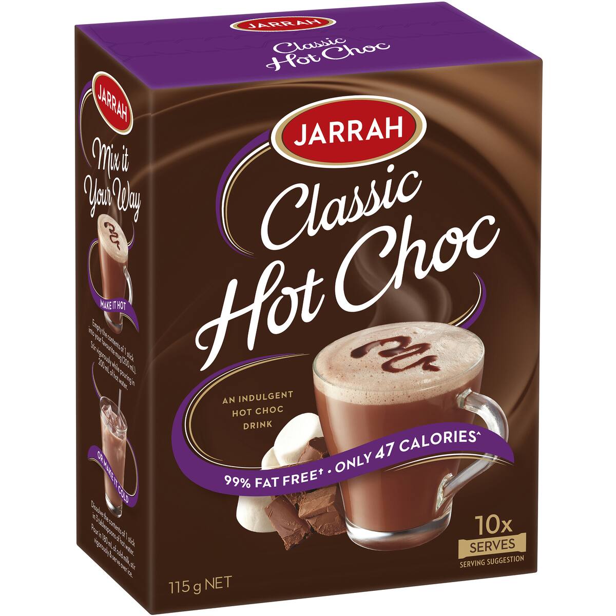 Jarrah Classic Hot Chocolate 10 Pack