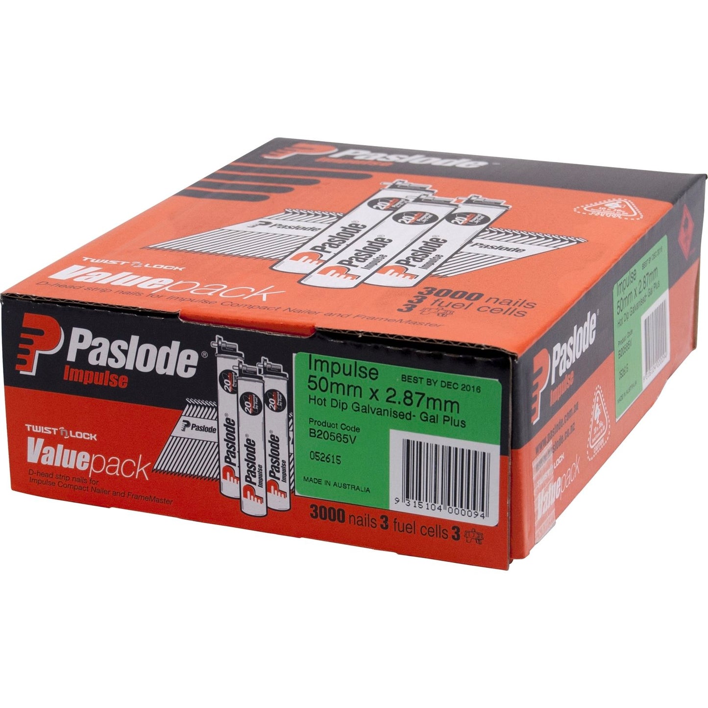 Paslode Impulse Nail - 50mm - 3000 Pack