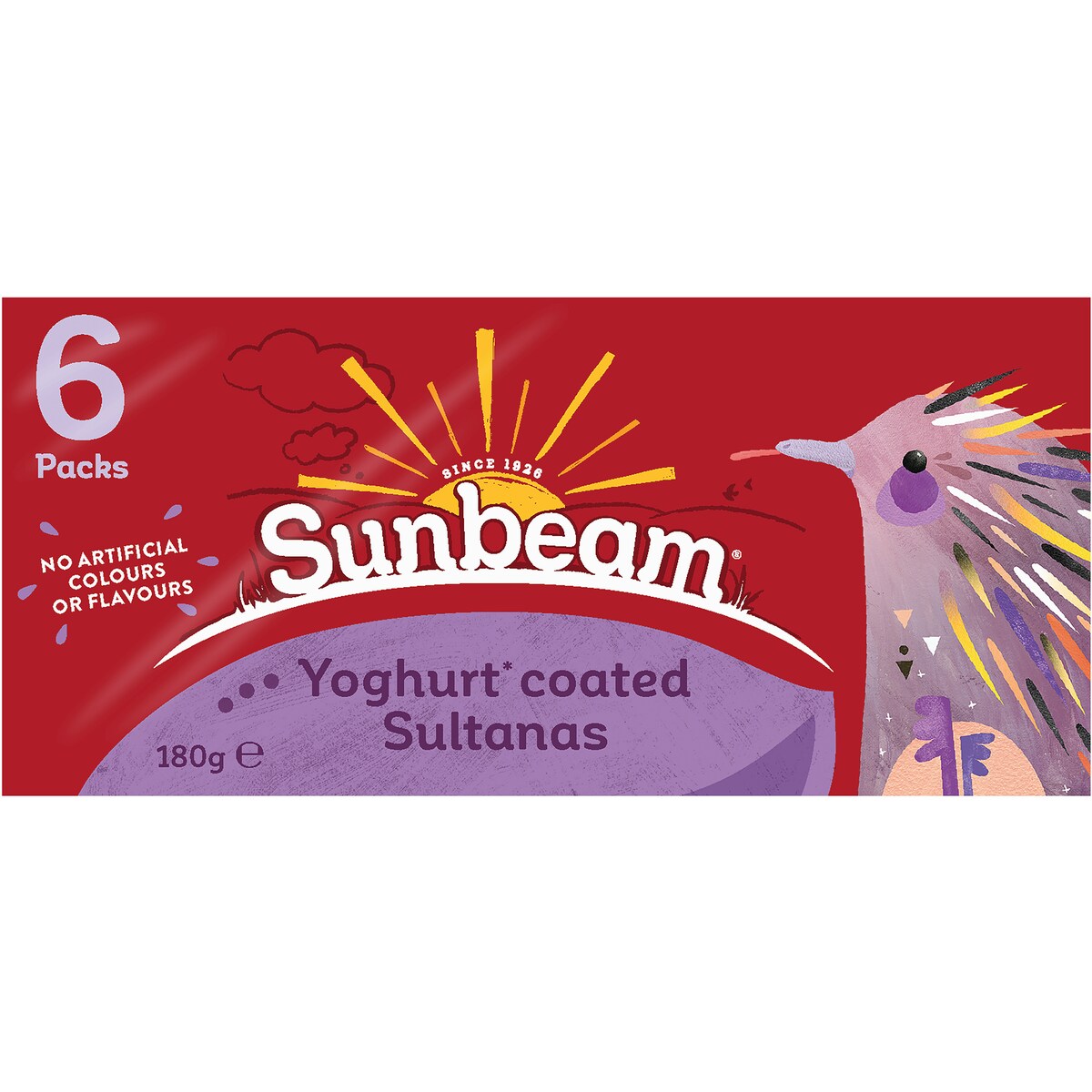 Sunbeam Yoghurt Coated Sultanas 180g