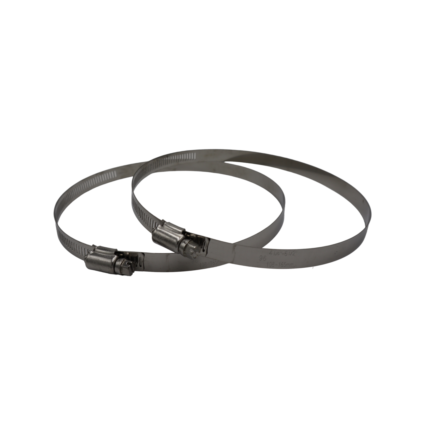 Pacific Air Stainless Steel Worm Clamp - 150mm - 2 Pack