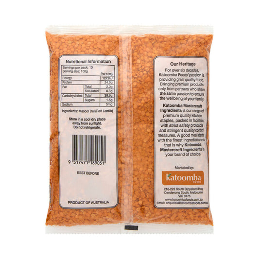 Katoomba Red Lentils - 1kg
