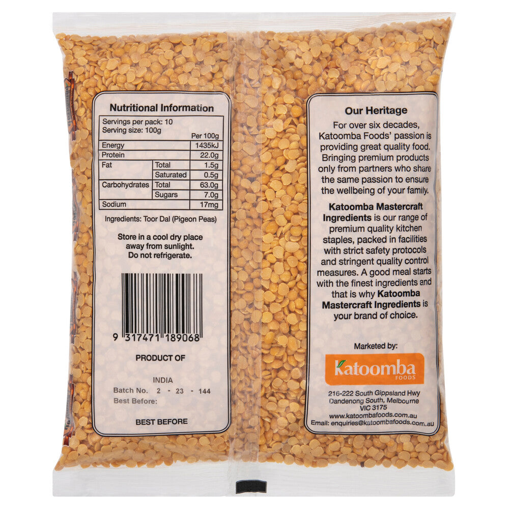 Katoomba Toor Dal - 1kg