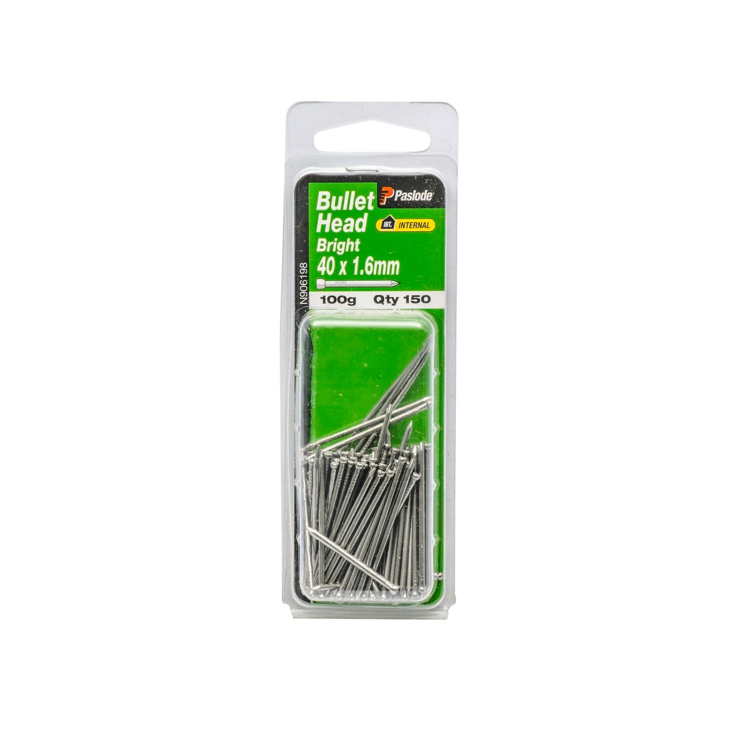 Paslode Bullet Head Nails - 40 x 1.6mm - 150 Pack