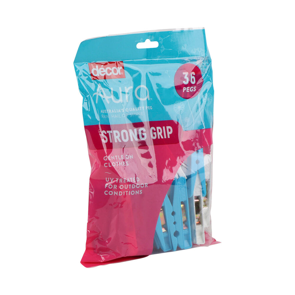 Aura Strong Grip Peg - 36 pack