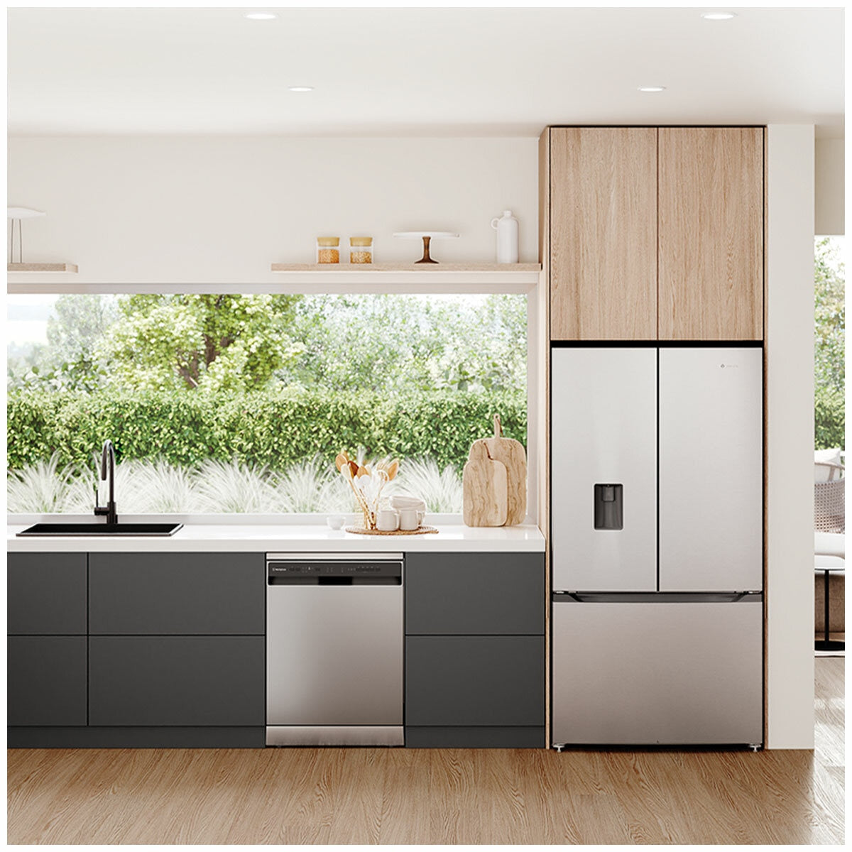 Westinghouse 60cm Freestanding Dishwasher WSF6602XC Silver