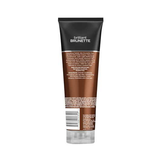 John Frieda Brilliant Brunette Moisturising Conditioner - 250mL