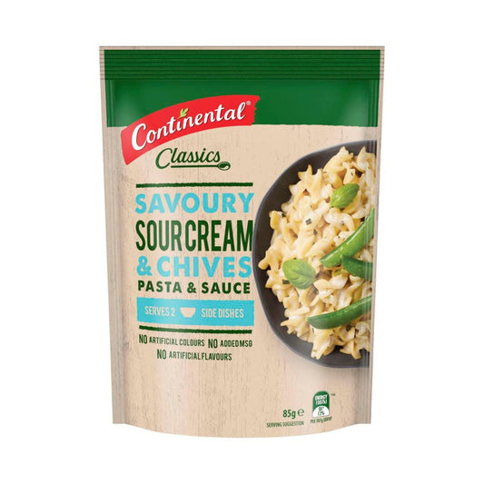 Continental Sour Cream & Chives Pasta & Sauce Serves 3 - 85g