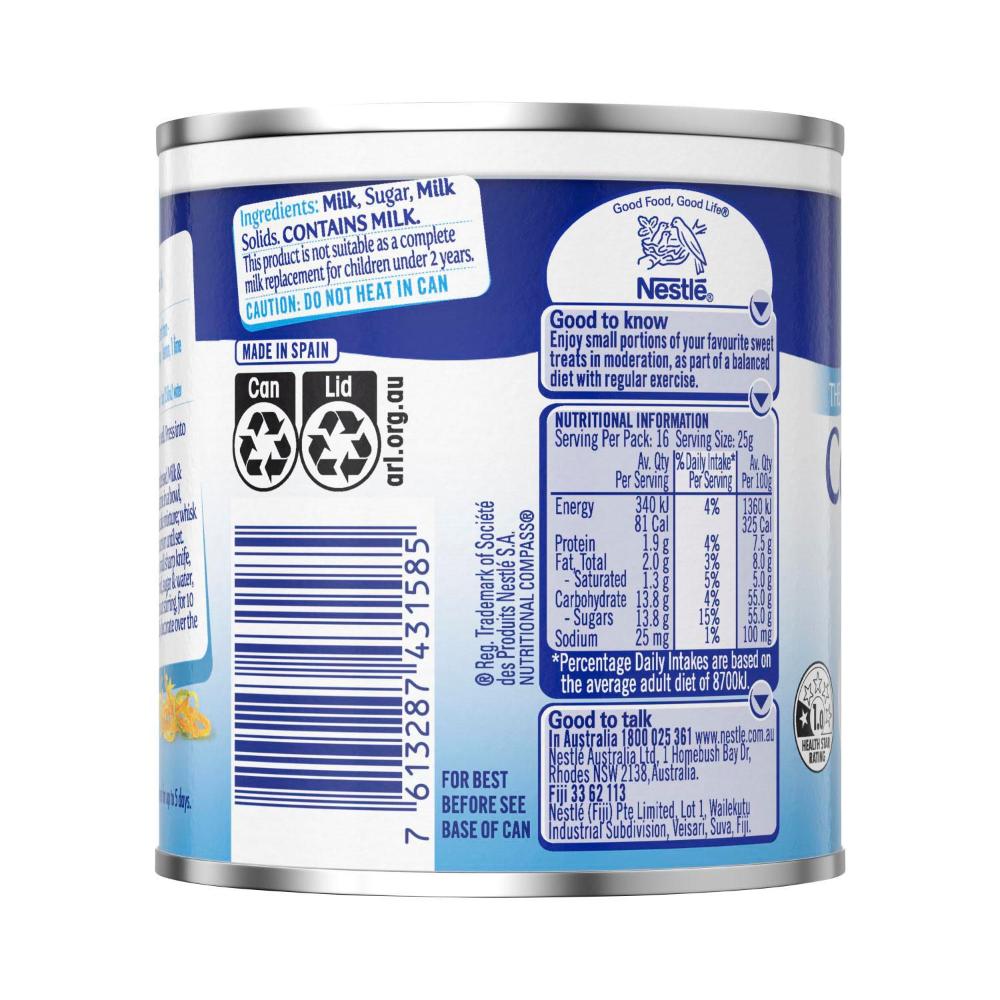 Nestle Ambient Dairy Sweetened Condensed Milk - 395g