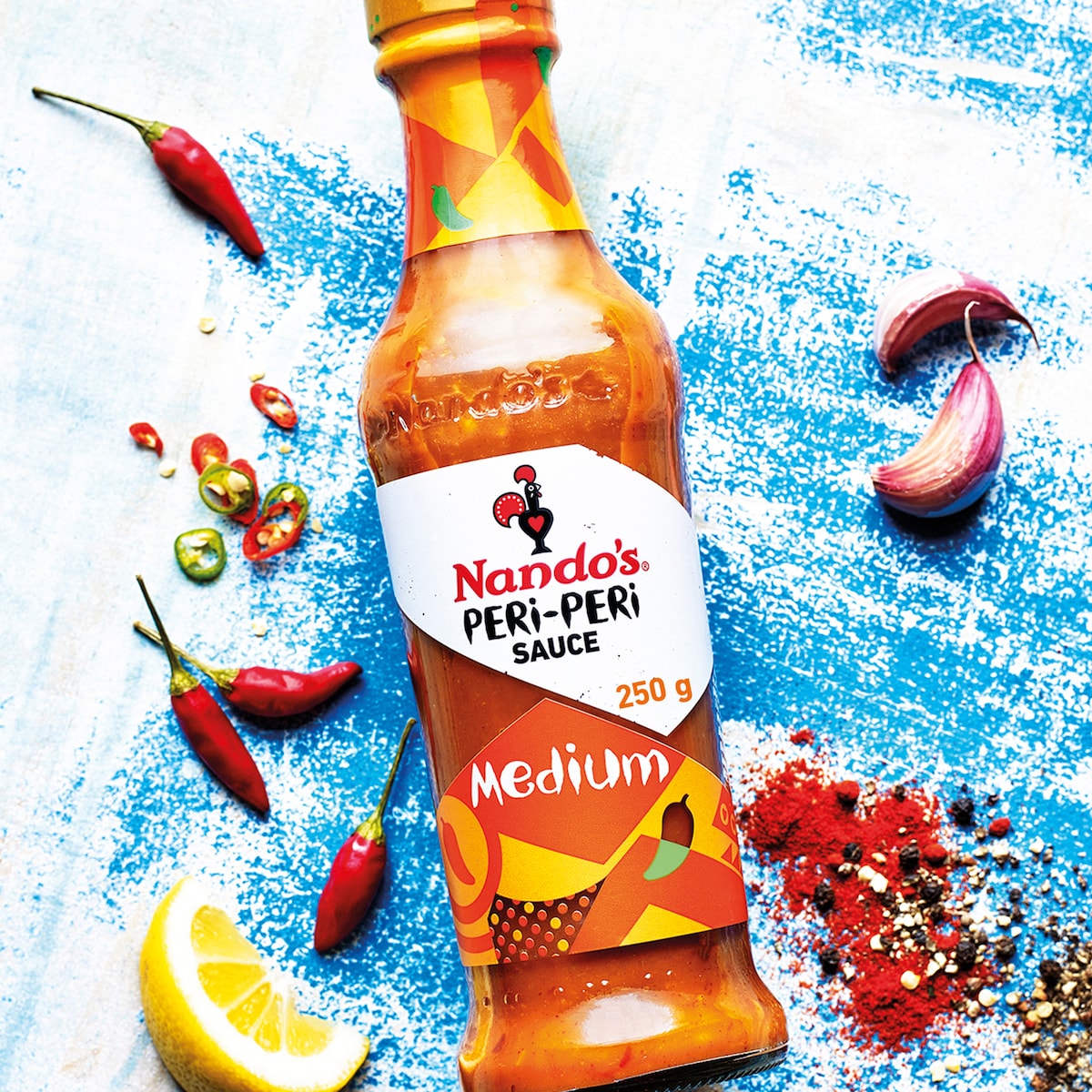 Nandos Medium Peri-peri Chilli Sauce 250g