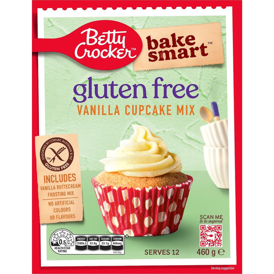 Betty Crocker Vanilla Gluten Free Cupcake Mix 460g