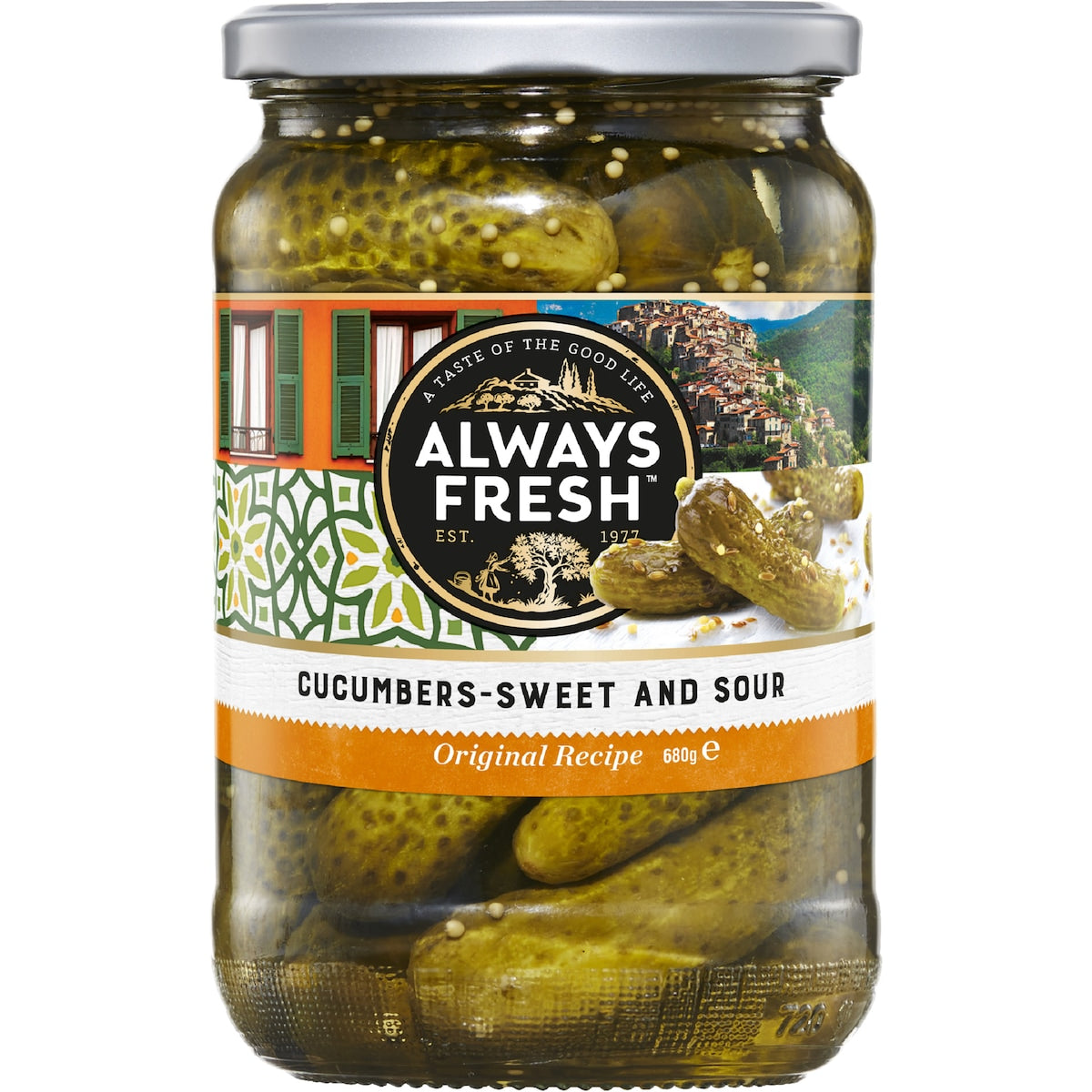 Always Fresh Cucumbers Sweet & Sour 680g