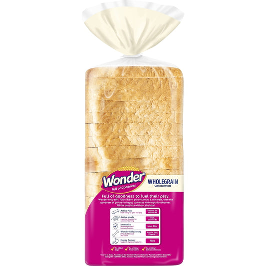 Wonder White Smooth Wholegrain 700g