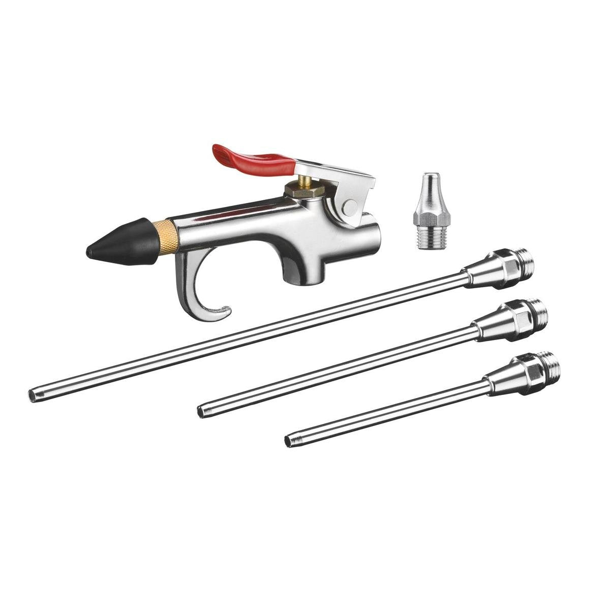 Ozito Blow Gun Kit - 5 Piece - Metal - Durable - Compact - Versatile