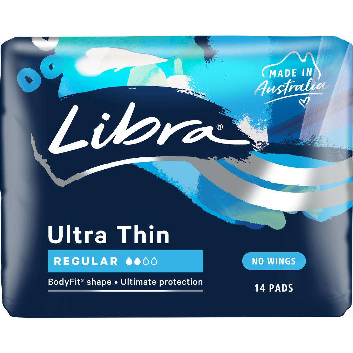 Libra Ultra Thins Sanitary Pads Thin Regular 14 Pack