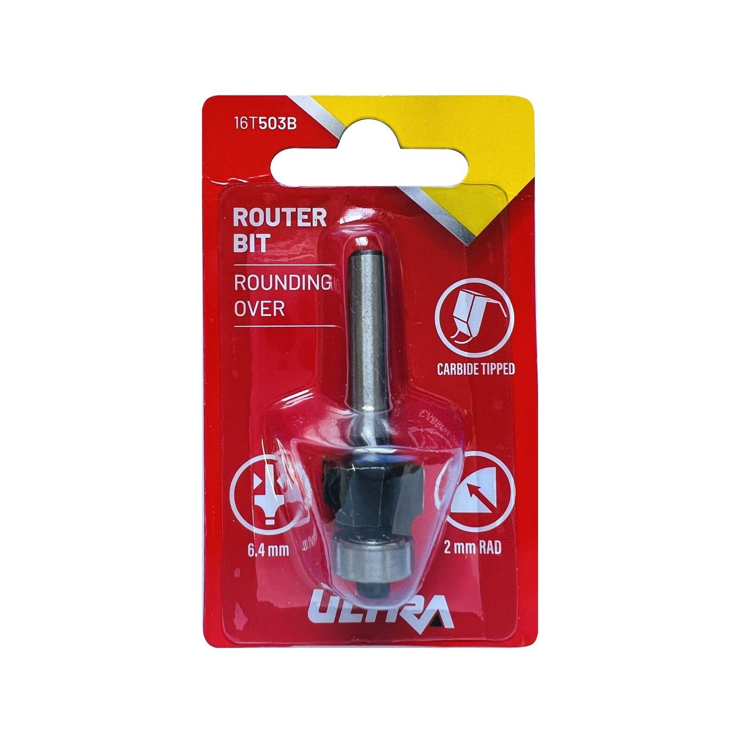 Ultra Router Bit - Rounding Over - 2mm Radius