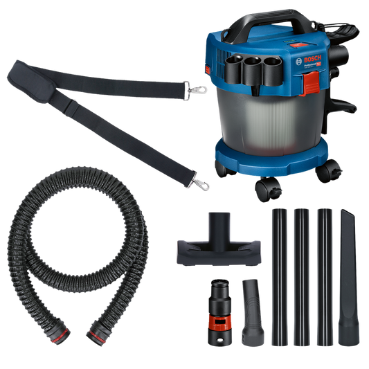 Bosch Vacuum - 18V - 10L - HEPA - 5.0Ah Kit