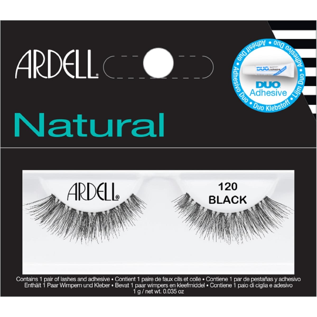 Ardell Lashes 120 Black Each