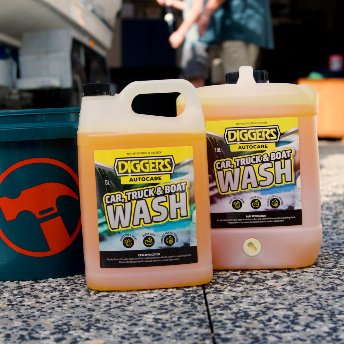 Diggers Car Truck Boat Wash - 5L