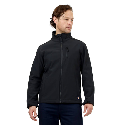 Citeco Black Soft Shell Jacket - Medium