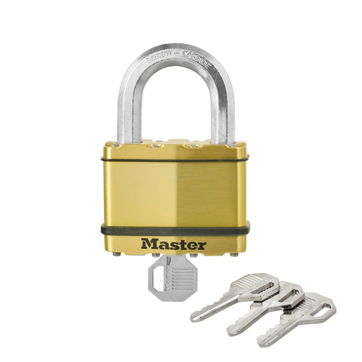 Master Lock 64mm Excell Shackle Padlock Laminated Steel Weather Resistant