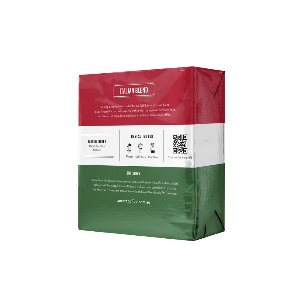 Caffe Aurora Italian Blend Ground Coffee - 1kg