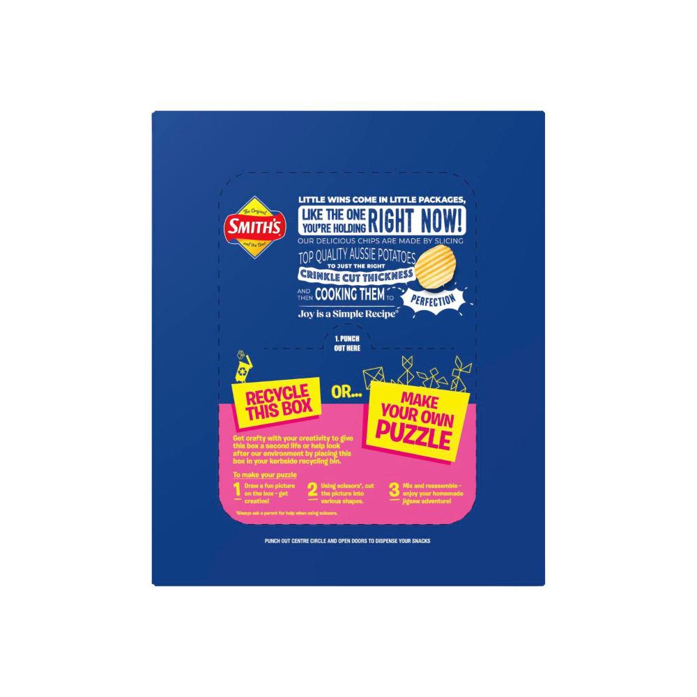 Smith's Crinkle Cut Chips Lunchbox Multipack 20 Pack - 380g