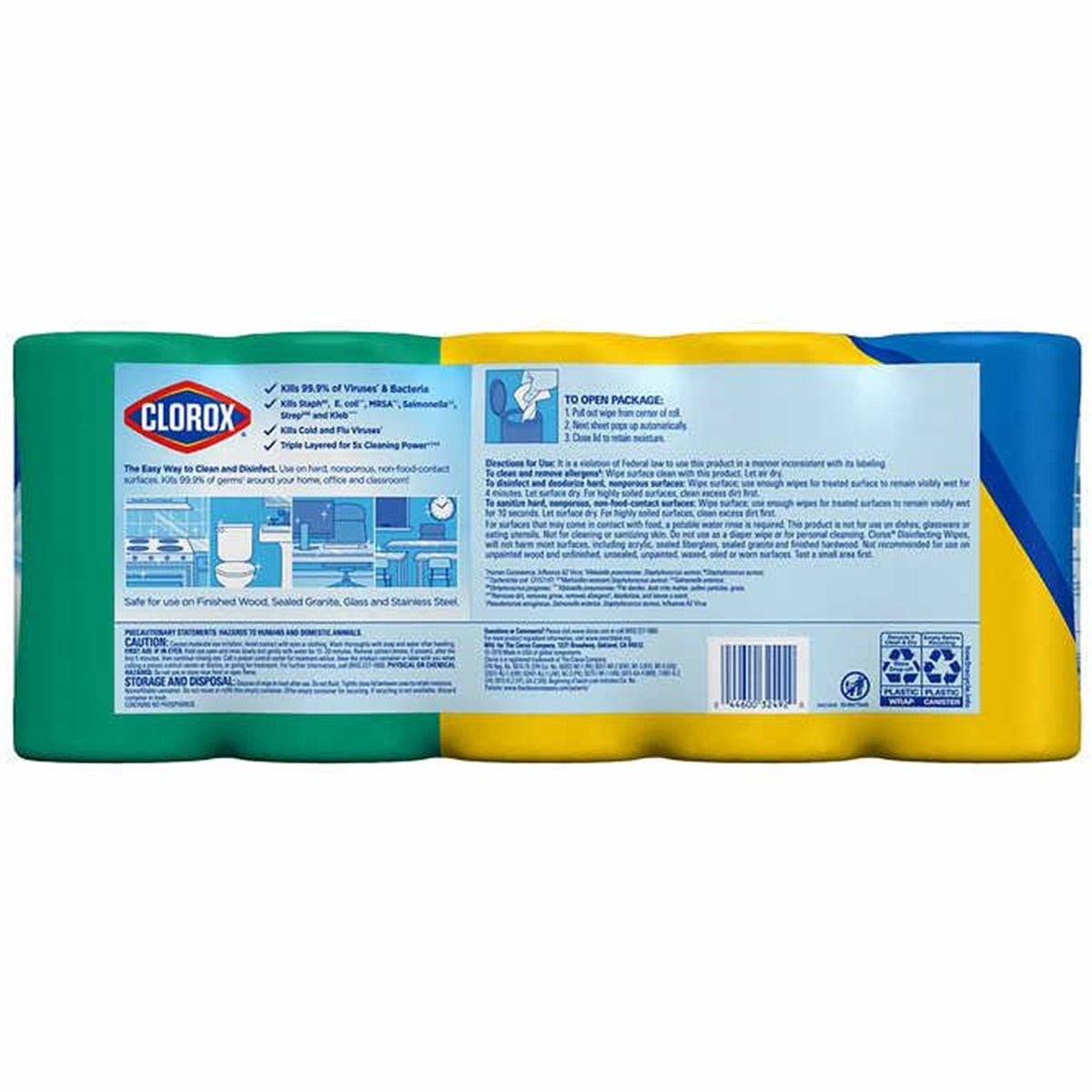Clorox Disinfecting Wipes CDW5/95 Fresh 5 Pack 95 Pieces