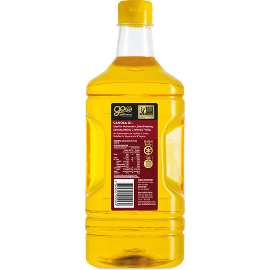GEO Extra Virgin Canola Oil 2L