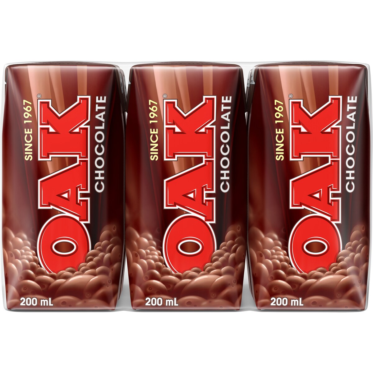 Oak Chocolate Milk 200ml X 6 Pack