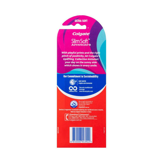 Colgate Toothbrush Slim Soft Advanced Design - 3 Pack