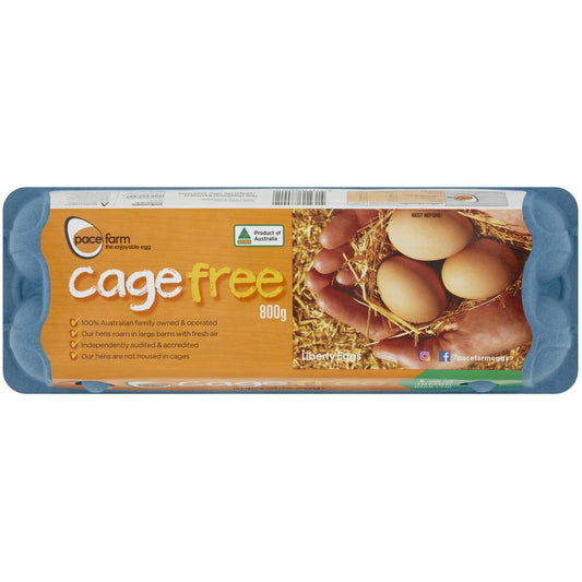 Liberty Eggs 12 Jumbo Cage Free Eggs 800g