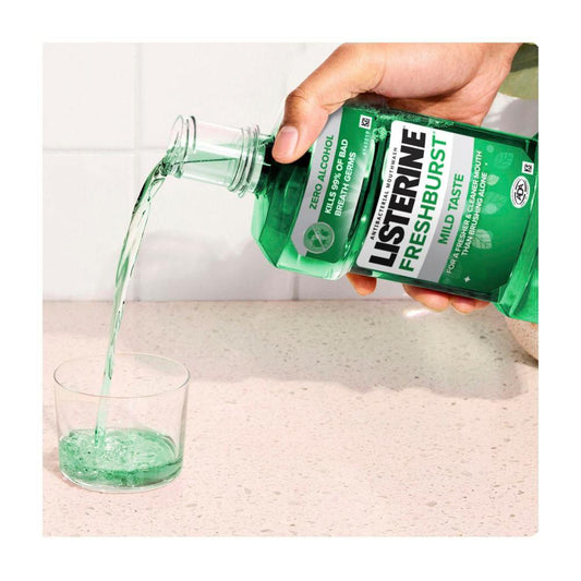 Listerine Freshburst Zero Mouthwash - 500mL