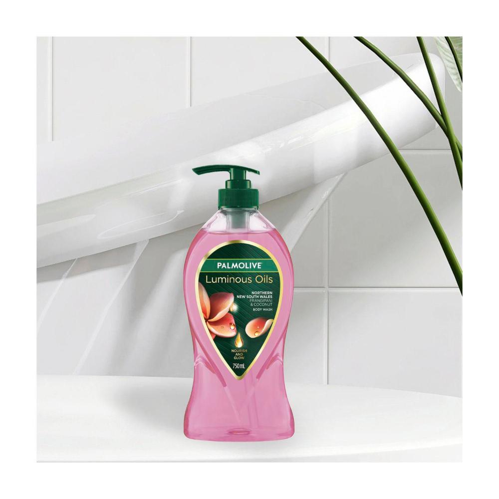 Palmolive Body Wash Luminous Oil Coconut & Frangipani - 750mL