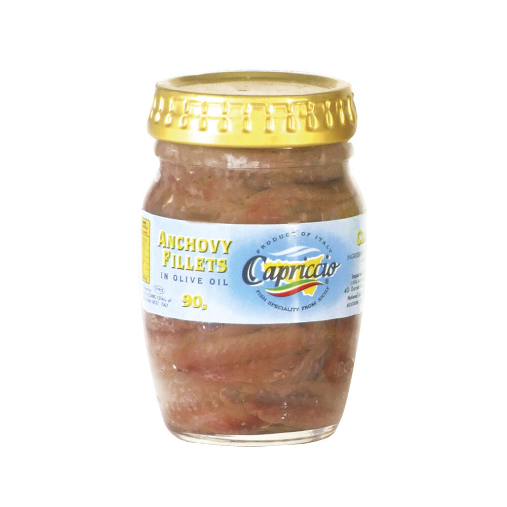 Capriccio Anchovy Fillets In Olive Oil - 90g