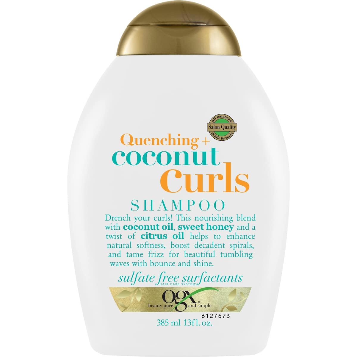 Ogx Coconut Curls Shampoo For Curly Hair 385ml