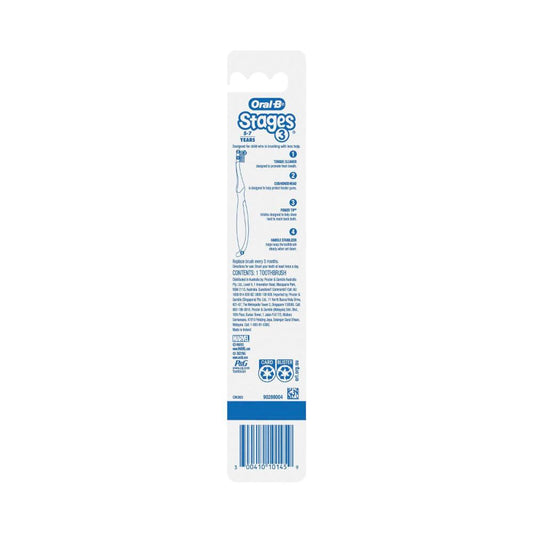 Oral B Kids Spiderman Toothbrush Ages 3+ Years - 1 Pack