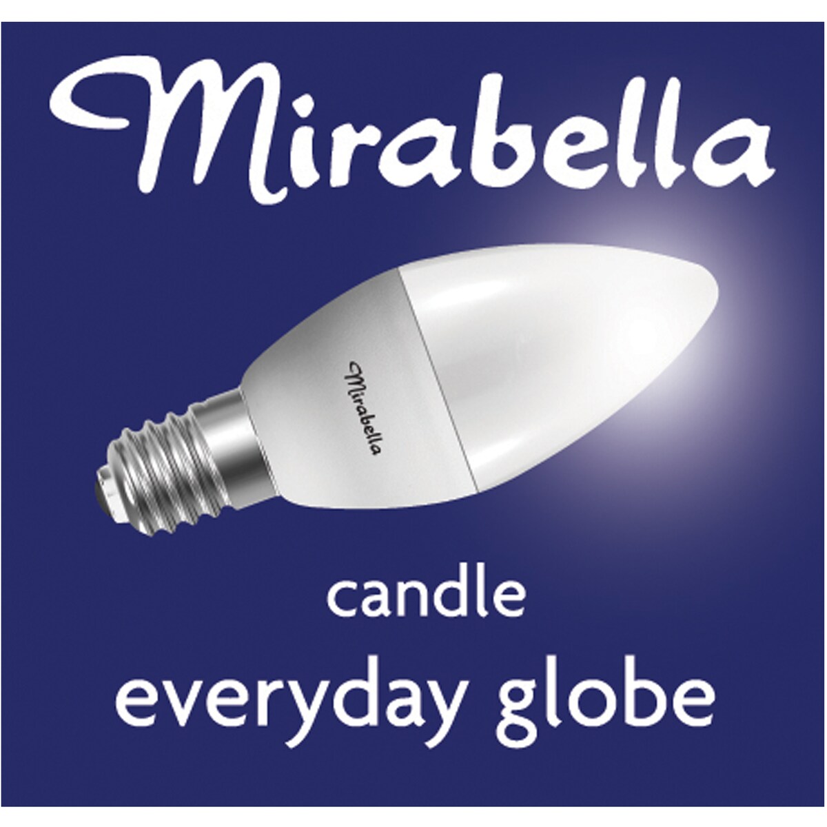 Mirabella Led Candle Ses 5w 470lm Warm White 1 Pack